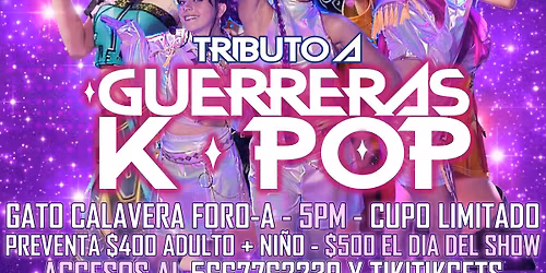 TRIBUTO A GUERRERAS K-POP EN CDMX