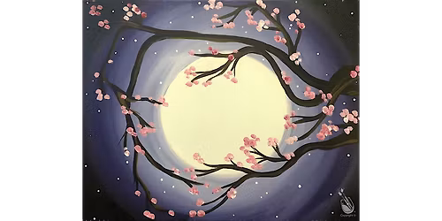 Midnight Petals - Paint and Sip in Houston | Classpop!\u2122
