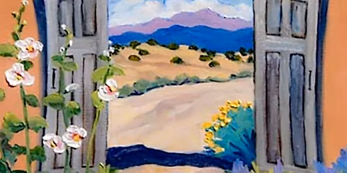 Mimosas and a Masterpiece! "Sun-Kissed Adobe" with Laura and Mickey