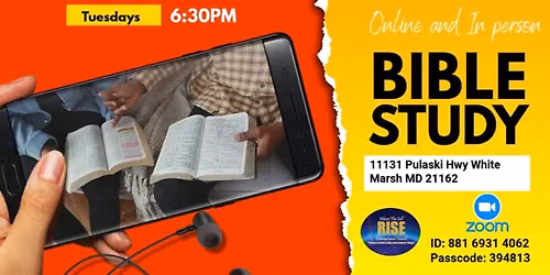 Tuesday Bible Study