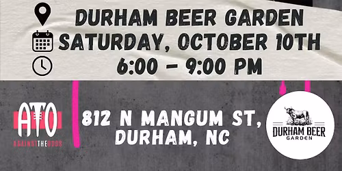 ATO @ Durham Beer Garden 