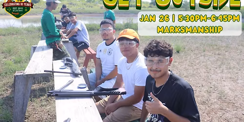 Camp RIO's Get Outside: Marksmanship *Jan. 26* 