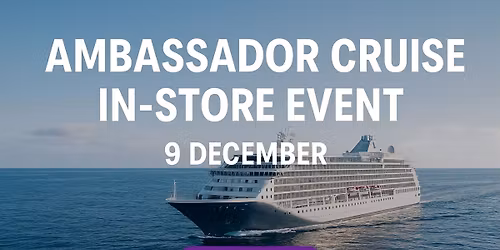 Join Us for a Cruise Discovery Day with Ambassador Cruises!
