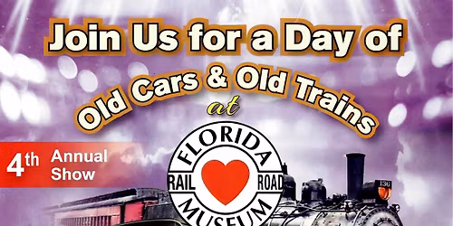 Old Cars and Trains at the Florida Railroad Museum