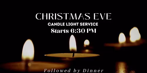 Christmas Eve- Candle Light Service