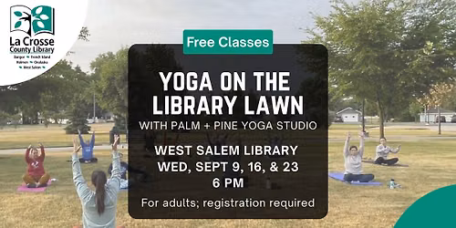 Yoga on the Library Lawn