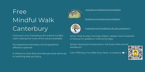 Free Mindful Walk Canterbury