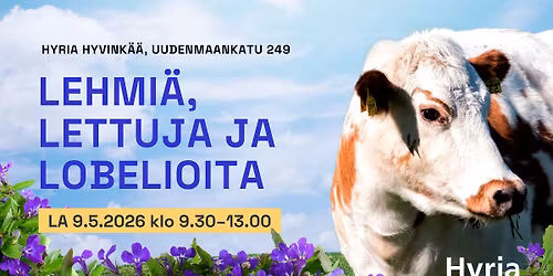 Lehmi\u00e4, lettuja ja lobelioita