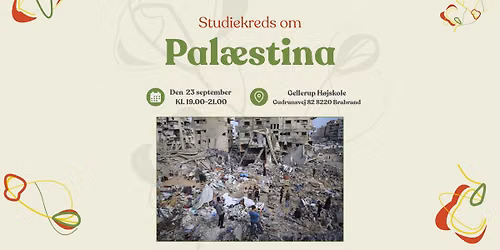 Studiekreds om Pal\u00e6stina