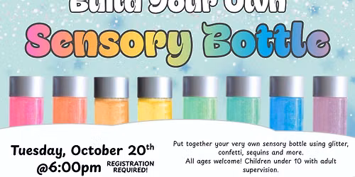 Build Your Own Sensory Bottle