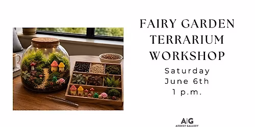 Fairy Garden Terrarium Workshop