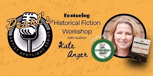 Spotlight Author Series: Historical Fiction with Kate Anger
