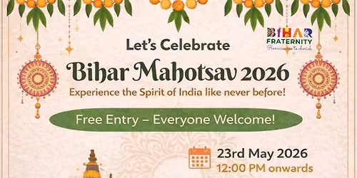 Bihar Mahotsav 2026