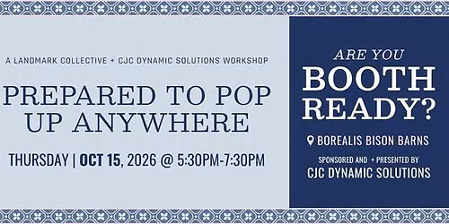 Booth Ready Workshop for Alaska Business Owners