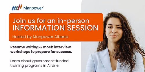 Airdrie Career Training Information Session Hosted By Manpower Alberta