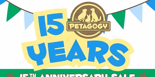 15th Anniversary Sale