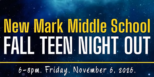 New Mark Teen Night Out ~ TNO Fall 2026