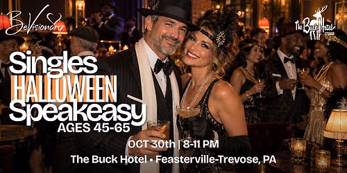 Singles Halloween Speakeasy | 45-65