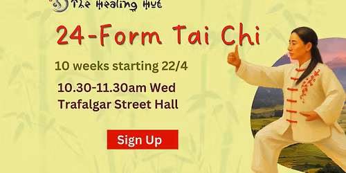 From Step to Flow \u2013 24 Form Tai Chi For Beginners (10 Weeks)
