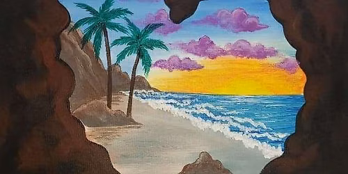 Wine Down Wednesday | Lovers Grotto Paint & Sip Class