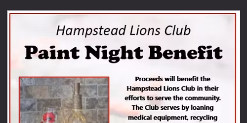 Paint Night Fundraiser