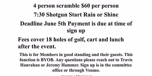 36th Annual Local 281 Golf Outing 