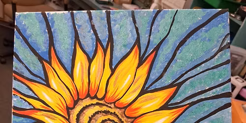 5\/14 - "Sunflower Stained Glass" - ages 7+