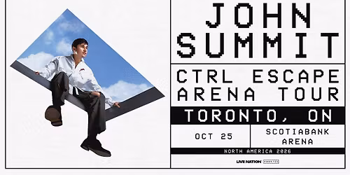 John Summit @ Scotiabank Arena | October 25