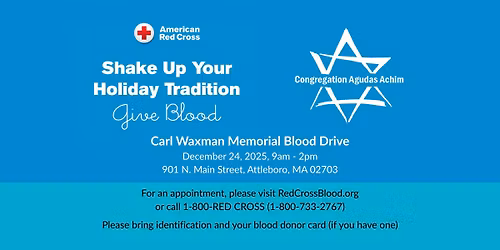 Carl Waxman Memorial Blood Drive