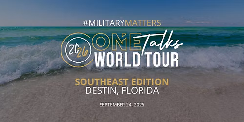 ONE Talks World Tour: Southeast Region