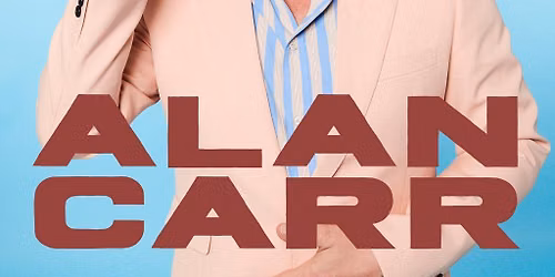 Alan Carr : Work in progress