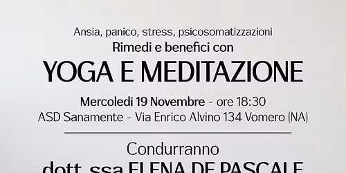 Yoga & meditazione