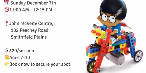 Young Engineers Sunday Lego Workshops - Smithfield Plains