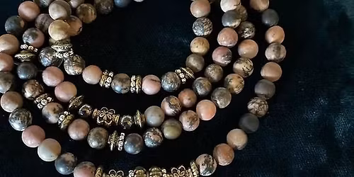 Beaded Mala Wrist Wrap Workshop