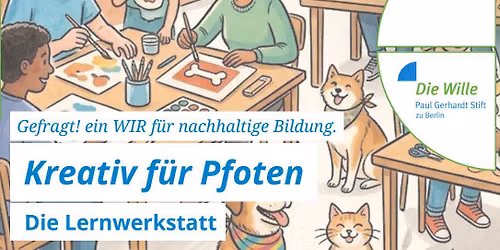 Kreativ f\u00fcr vier Pfoten - mit vier Pfoten