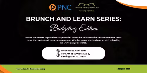 Brunch and Learn: Budgeting Edition