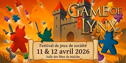 Game of Lynx - Festival des jeux de soci\u00e9t\u00e9 \u00e0 Ma\u00eeche