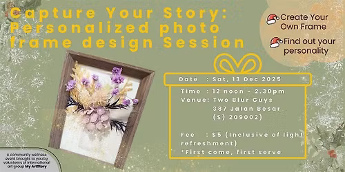 Capture Your Story: Personalized Photo Frame Design Session