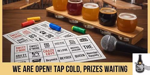 Music Bingo @ The Prost Office Brewery