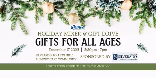 Lomita Chamber Holiday Mixer & Gift Drive 2025