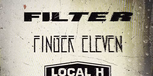 Filter and Finger Eleven at Timberwood Amphitheater at Magic Springs