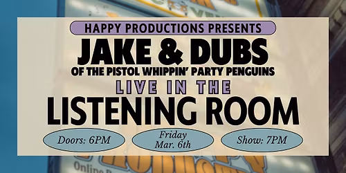 Jake & Dubs in The Listening Room