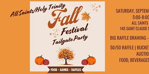 All Saints\/Holy Trinity Fall Festival