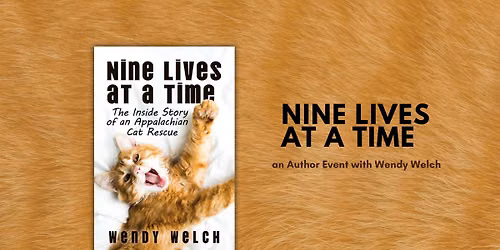 Author event with Wendy Welch - AND cat adoption event!