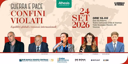 Guerra e Pace: Confini Violati, equilibri globali e tensioni internazionali