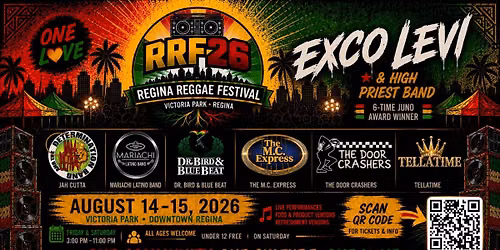 Regina Reggae Fest '26 - ONE LOVE
