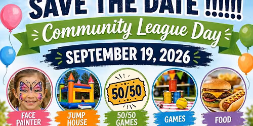 Community Leage Day \u2013 September 19, 2026