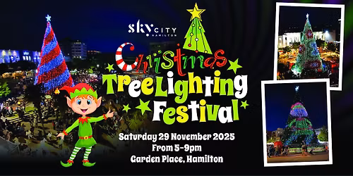 SkyCity Hamilton Christmas Tree Lighting Festival