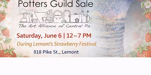 Potters Guild Sale During Lemont Strawberry Festival