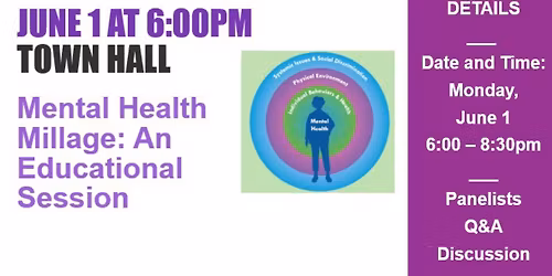 Town Hall on the Mental Health Millage